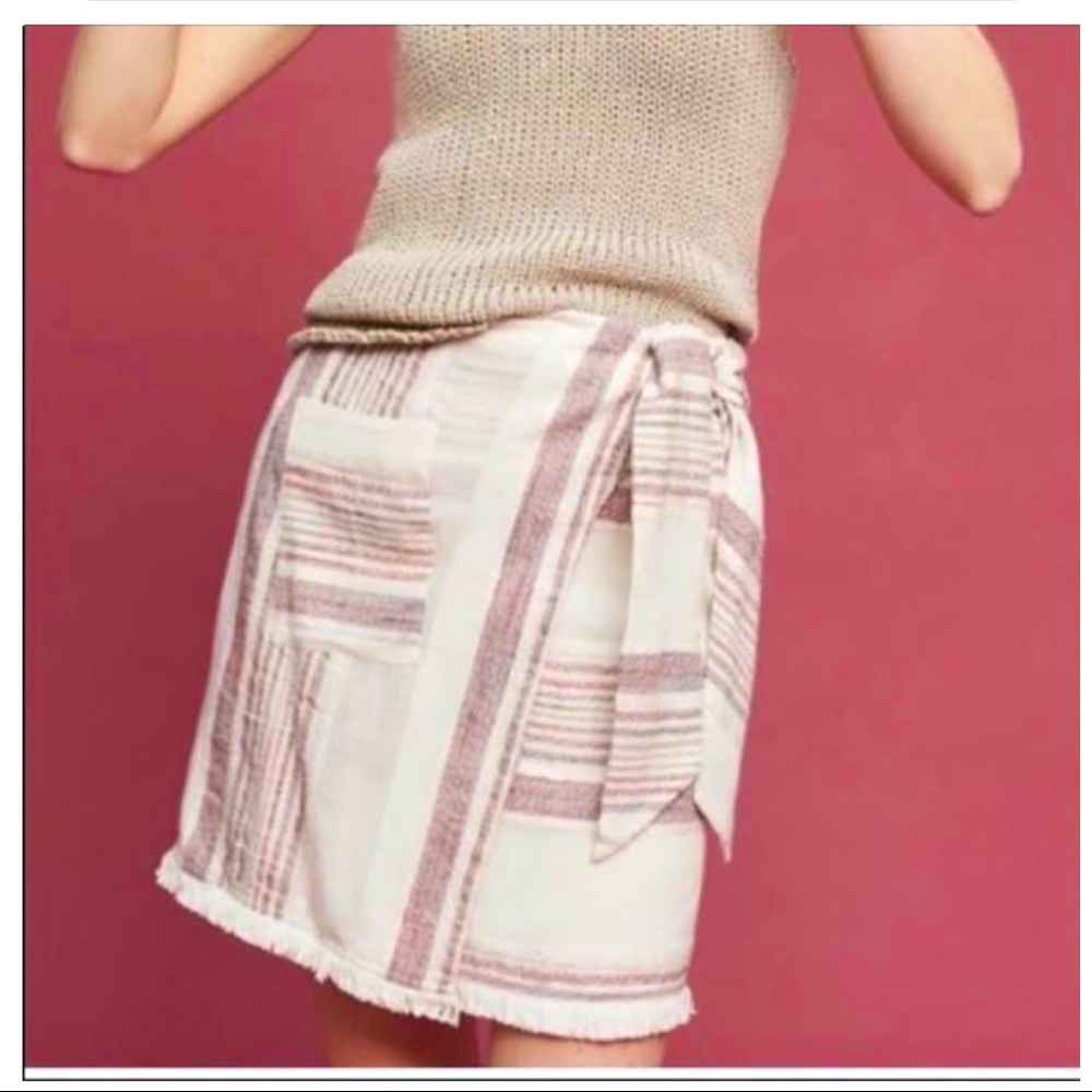 Anthropologie • Holding Horses Avery Wrap Skirt •